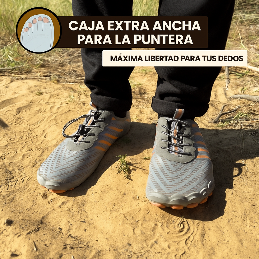 TÉRRA SHOES® BareStep  Conexión con la Tierra.