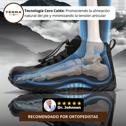 TÉRRA SHOES® BareStep  Conexión con la Tierra.